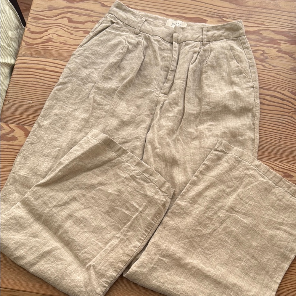 DISSH Lined Linen Pants